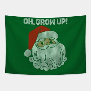 Santa Claus Quote Ugly Christmas Sweater Tapestry