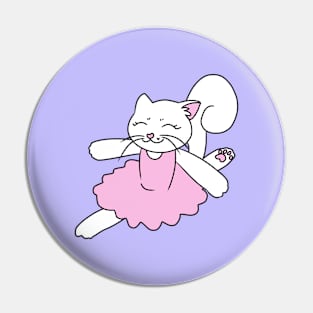 Ballerina Cat Pin