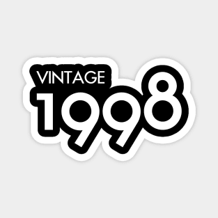 Vintage 1998 Gift 22nd Birthday Party Magnet