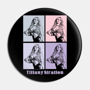 Tiffany Stratton Pop Art Style Pin