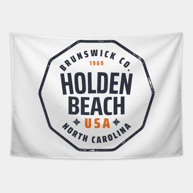 Holden Beach, NC Summertime Vacationing Memories Tapestry by Contentarama