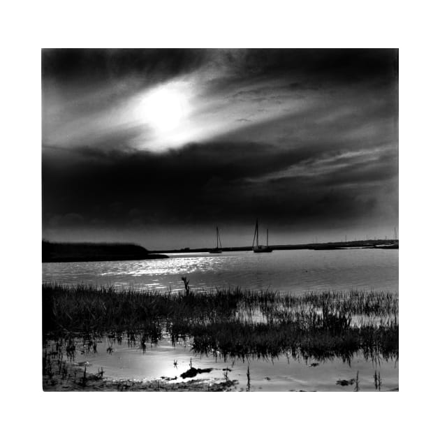 Storm approaching Brancaster Staithe, Norfolk, UK by richflintphoto