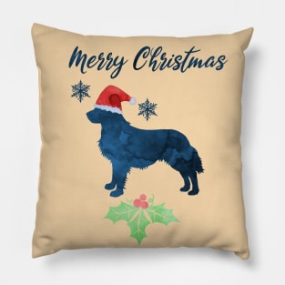 Christmas Golden Retriever Pillow