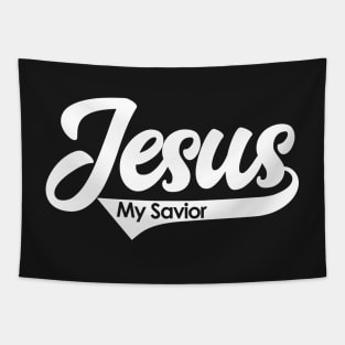 Jesus My Savior Bible Scripture Verse Christian Tapestry