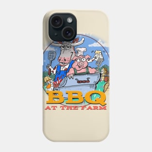 BBQ at the farm Phone Case