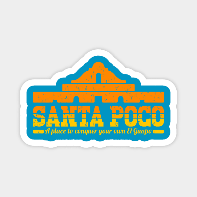 Santa Poco Magnet by Level Eleven Art Dept.