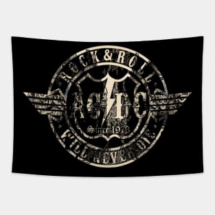 Vintage music acdc Tapestry