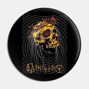 MINISTRY MERCH VTG Pin