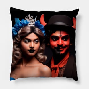 Double sided to think about, she and him, who do you think you are? Pillow