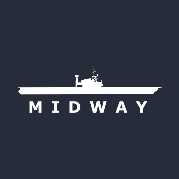 USS Midway (CV-41) by The Warshipologist