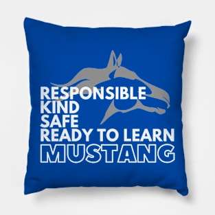 Mustang Motto Pillow