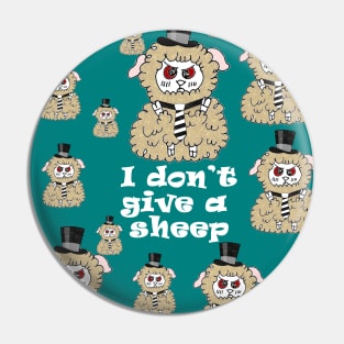 i dont give a sheep Pin