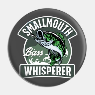 Smallmouth bass Whisperer Pin