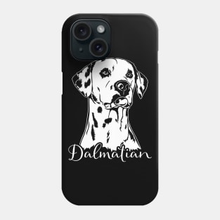 Funny Proud Dalmatian dog portrait Phone Case