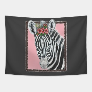 Baby Zebra Tapestry