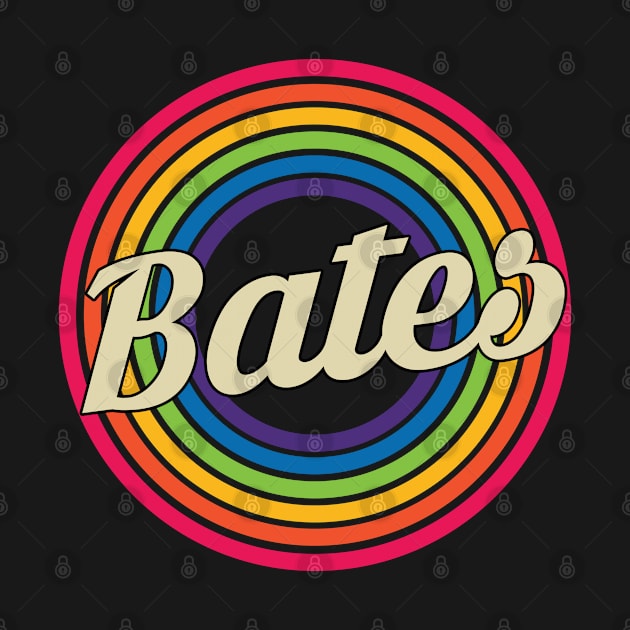 Bates - Retro Rainbow Style by MaydenArt