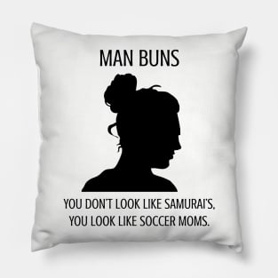 Man Buns Pillow