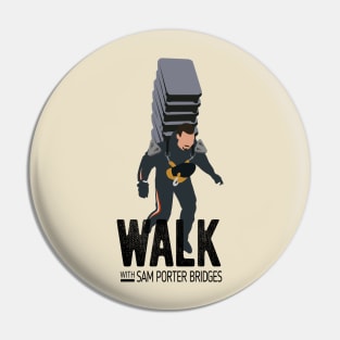 Death Stranding "WALK with Sam Porter Bridges" Pin