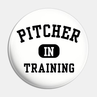 Pitcher in Training Pin