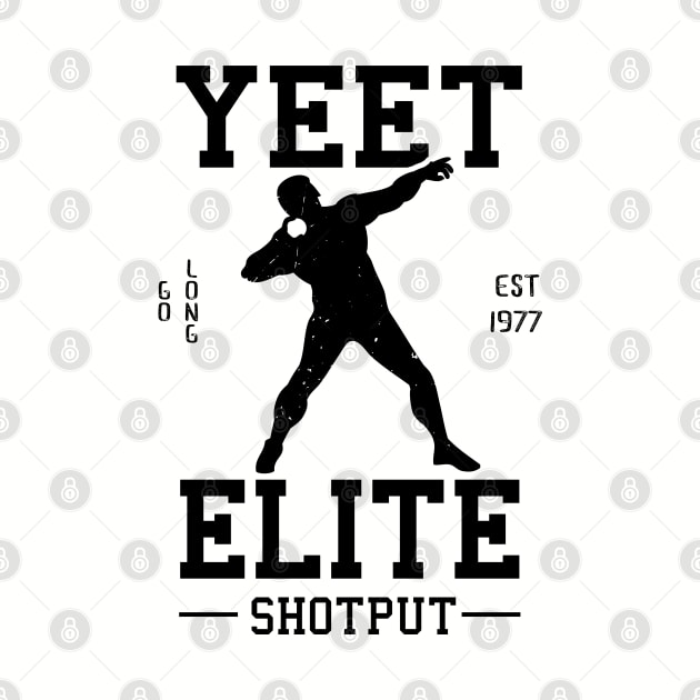 Yeet Elite Shotput Athlete Track N Field Athletics by atomguy