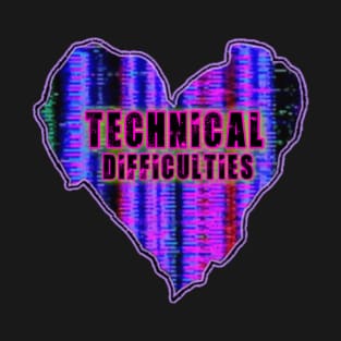 Broken Heart Technicolor T-Shirt