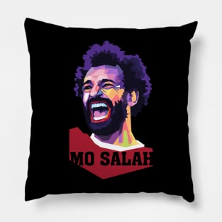 egyptian king mo salah Pillow