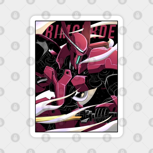 Grimgerde Magnet by Dishaw studio