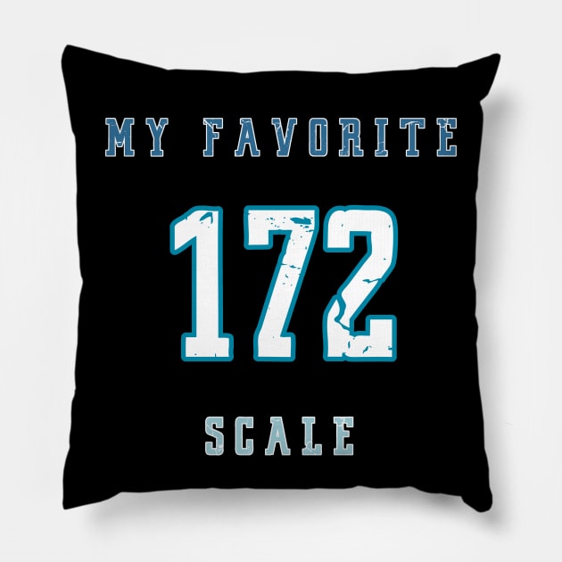 Scale model 172 Pillow by GraphGeek