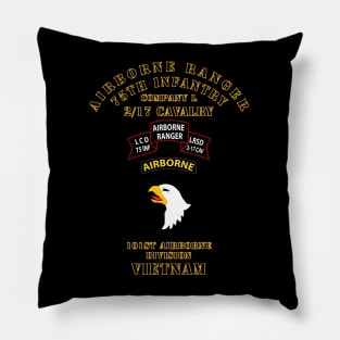 Abn Rgr - 2 - 17 Cav - 101Abn Div - Vietnam Pillow