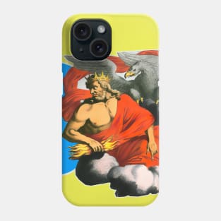 Jupiter Roman God or Greek Zeus King of Olympus Phone Case