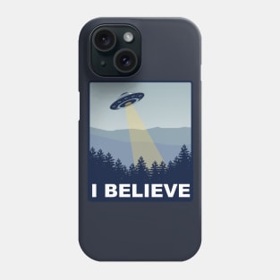 I Believe in UFO's Phone Case