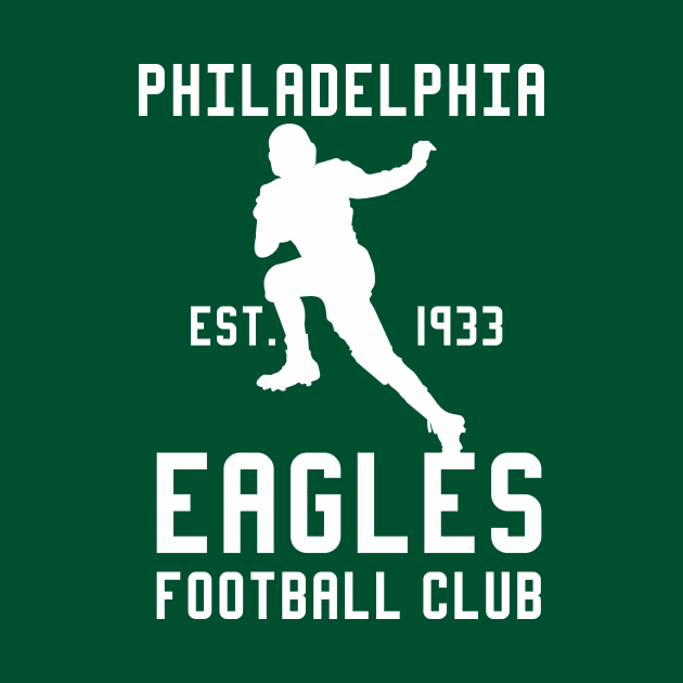 Philadelphia Eagles Vintage by Tom Stiglich Cartoons