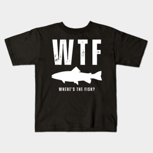 Funny Children's T-Shirt Real Boys Go Fishing Kids T-Shirt
