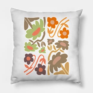 Vintage Wildflowers Moms Vibe Pillow