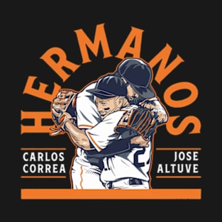 Jose Altuve Carlos Correa Hermanos T-Shirt