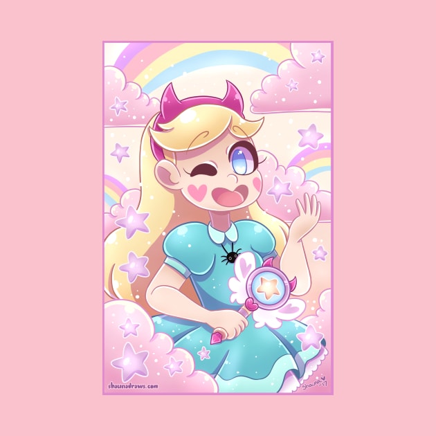 Princess Star Butterfly by ShaunaDraws