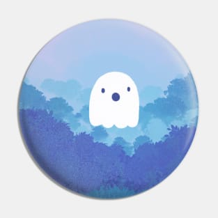 chillbop ghost Pin