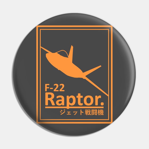 F-22 Raptor Pin by TCP