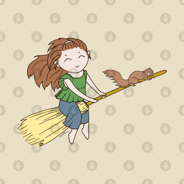 Broom Witch - by Jenn Atkins by sadicus