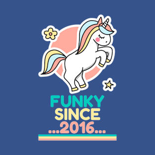 2016 Unicorn Birthday Gift T-Shirt