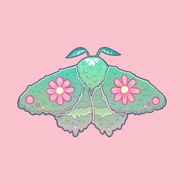 Moss Moth by electricgale