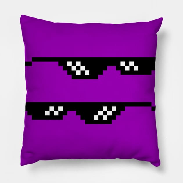 Deal with it glasses Pillow by PhillipeShop