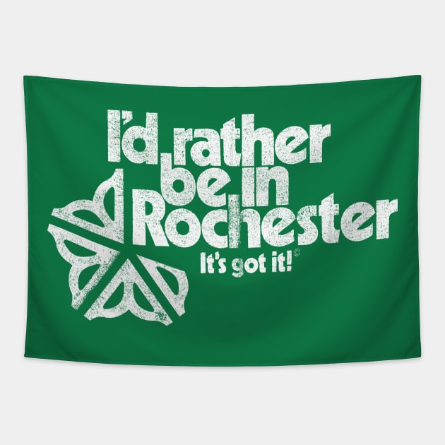 I'd Rather be in Rochester! Tapestry by todd_stahl_art