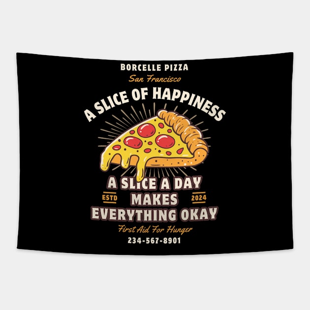 PIZZA Tapestry by tzolotov