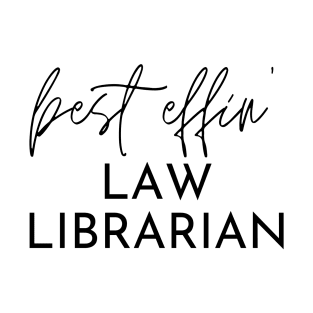 Law Librarian Gift Idea For Him Or Her, Thank You Present T-Shirt