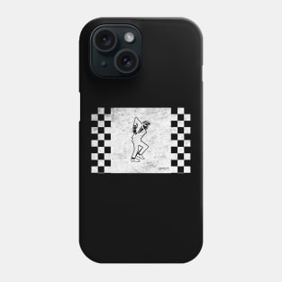 rude boy ska white Phone Case