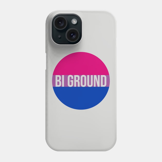 Bi Ground - Bisexual Pride Flag Phone Case by ursoleite
