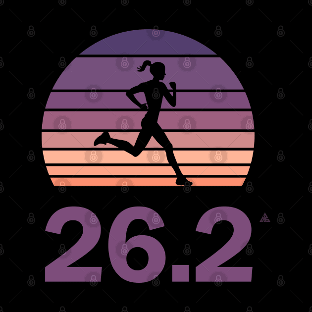 Sunset runners 26.2 by e3d