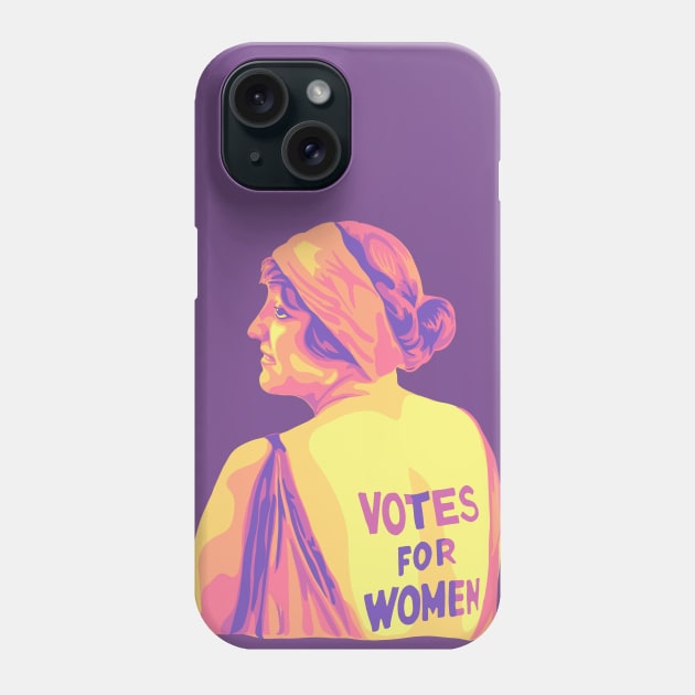 Votes For Women Phone Case by Slightly Unhinged
