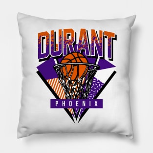 Phoenix Basketball Retro KD Throwback Pillow